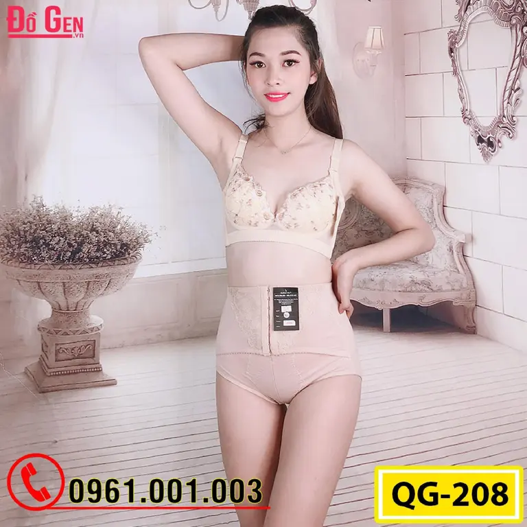 Quần Lót Định Hình - Gen Nịt Bụng Sau Phẫu Thuật (Cod: QG-208)