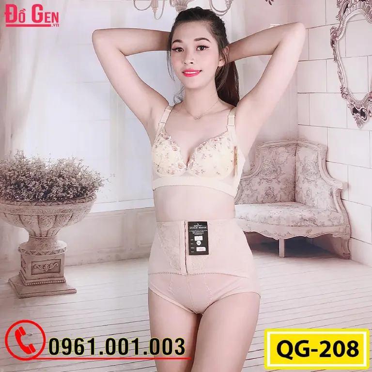 Quần Lót Định Hình - Gen Nịt Bụng Sau Phẫu Thuật (Cod: QG-208)