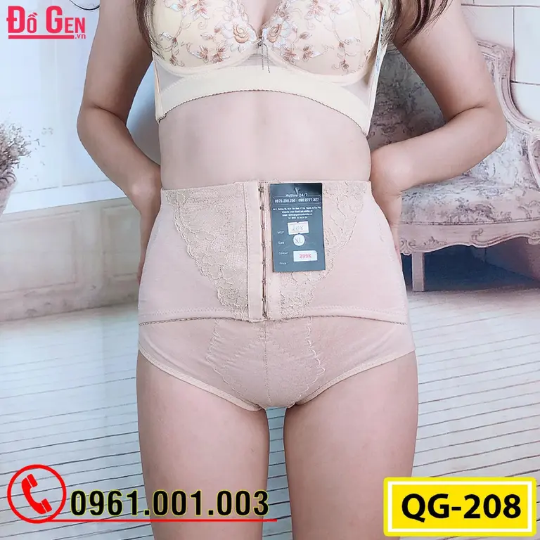 Quần Lót Định Hình - Gen Nịt Bụng Sau Phẫu Thuật (Cod: QG-208)
