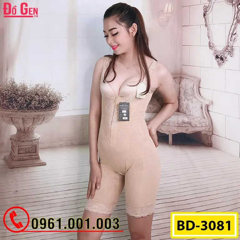 Đồ Gen Định Hình - Gen Nịt Bụng Liền Thân Cao Cấp (Cod: BD-3081)