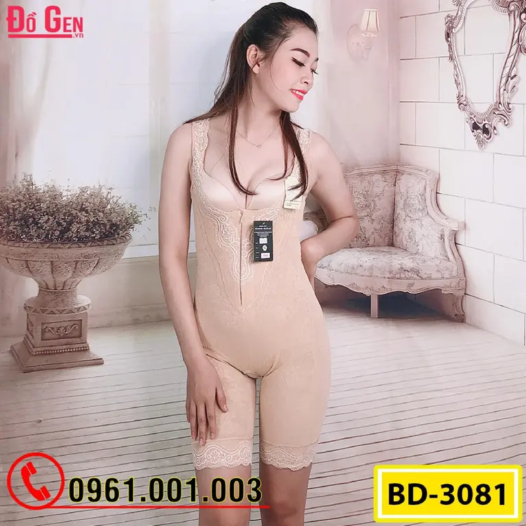 Đồ Gen Định Hình - Gen Nịt Bụng Liền Thân Cao Cấp (Cod: BD-3081)