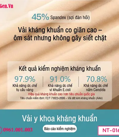 Chất liệu Thiết kế khoét đáy tinh tế của quần gen nịt bụng giúp chị em đi vệ sinh dễ dàng mà không cần phải cởi bỏ toàn bộ gen khó khăn.