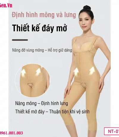 Trải nghiệm chất liệu vải siêu mềm mịn của gen định hình sau hút mỡ, nâng niu vùng da nhạy cảm vừa chịu nhiều tổn thương do dao kéo