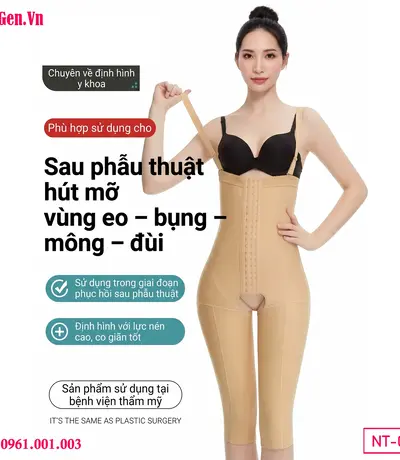 Quần gen nịt bụng là giải pháp bắt buộc để khóa form, ngăn chặn tình trạng bụng xồ xề và tích mỡ trở lại sau khi đã hút mỡ.