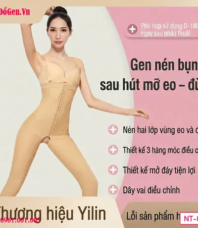 Gen bụng đùi cấy mông có thiết kế tàng hình, không đường may nổi, giúp chị em tự tin diện các trang phục ôm sát khoe vóc dáng mới.
