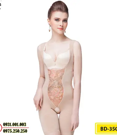 Bộ Đồ Lót Gen Định Hình Liền Thân Cao Cấp Thu Gọn Vòng Eo (Cod: BD-3505)