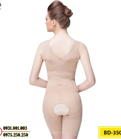 Bộ Đồ Lót Gen Định Hình Liền Thân Cao Cấp Thu Gọn Vòng Eo (Cod: BD-3505)