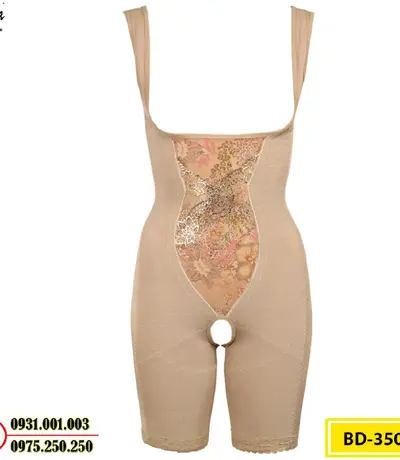 Bộ Đồ Lót Gen Định Hình Liền Thân Cao Cấp Thu Gọn Vòng Eo (Cod: BD-3505)