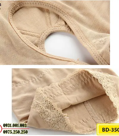 Bộ Đồ Lót Gen Định Hình Liền Thân Cao Cấp Thu Gọn Vòng Eo (Cod: BD-3505)