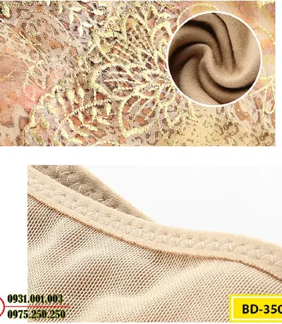 Bộ Đồ Lót Gen Định Hình Liền Thân Cao Cấp Thu Gọn Vòng Eo (Cod: BD-3505)