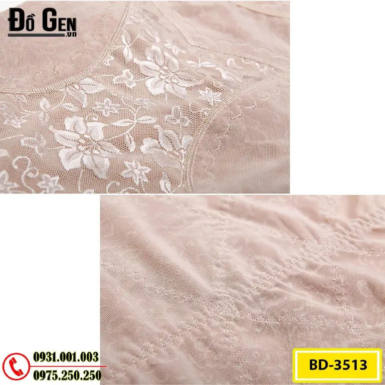 Đồ Lót Gen Định Hình Cao Cấp Nâng Mông, Thu Nhỏ Vòng Eo (Cod: BD-3513)