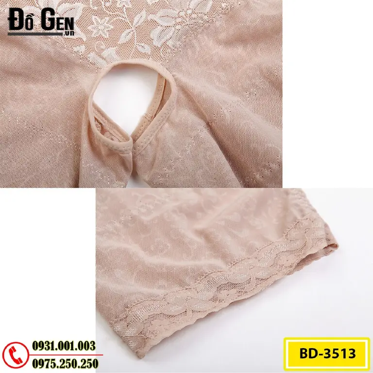 Đồ Lót Gen Định Hình Cao Cấp Nâng Mông, Thu Nhỏ Vòng Eo (Cod: BD-3513)