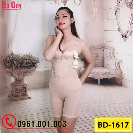 Bộ Đồ Lót Gen - Nịt Bụng Định Hình Vòng Bụng (Cod: BD-1617)