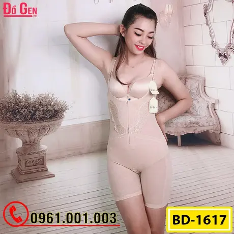 Bộ Đồ Lót Gen - Nịt Bụng Định Hình Vòng Bụng (Cod: BD-1617)