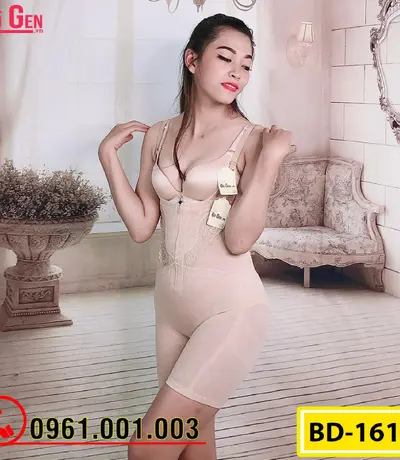 Bộ Đồ Lót Gen - Nịt Bụng Định Hình Vòng Bụng (Cod: BD-1617)