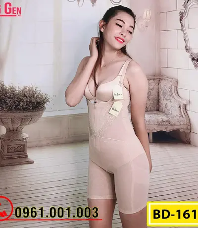 Bộ Đồ Lót Gen - Nịt Bụng Định Hình Vòng Bụng (Cod: BD-1617)