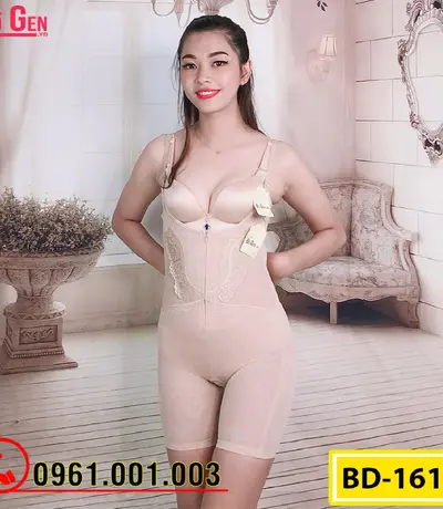 Bộ Đồ Lót Gen - Nịt Bụng Định Hình Vòng Bụng (Cod: BD-1617)
