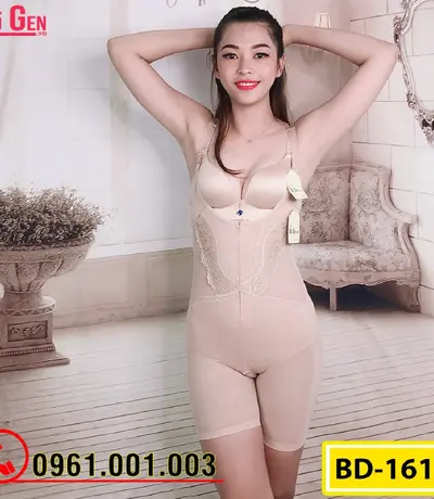 Bộ Đồ Lót Gen - Nịt Bụng Định Hình Vòng Bụng (Cod: BD-1617)
