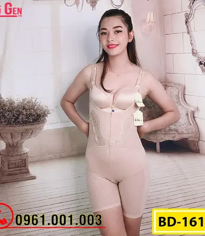 Bộ Đồ Lót Gen - Nịt Bụng Định Hình Vòng Bụng (Cod: BD-1617)