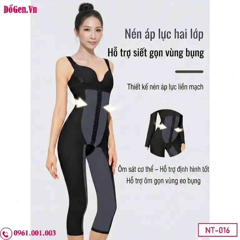 Gen định hình bụng đùi sau cấy mông giúp cố định form và giảm sưng hiệu quả