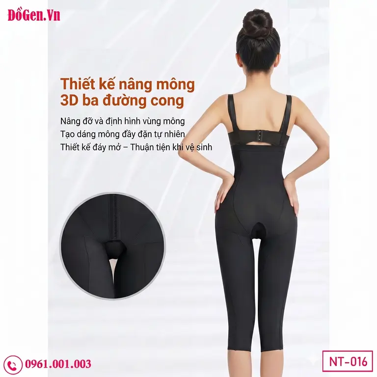 Quần gen định hình cao cấp sau nâng mông hỗ trợ giữ dáng tự nhiên