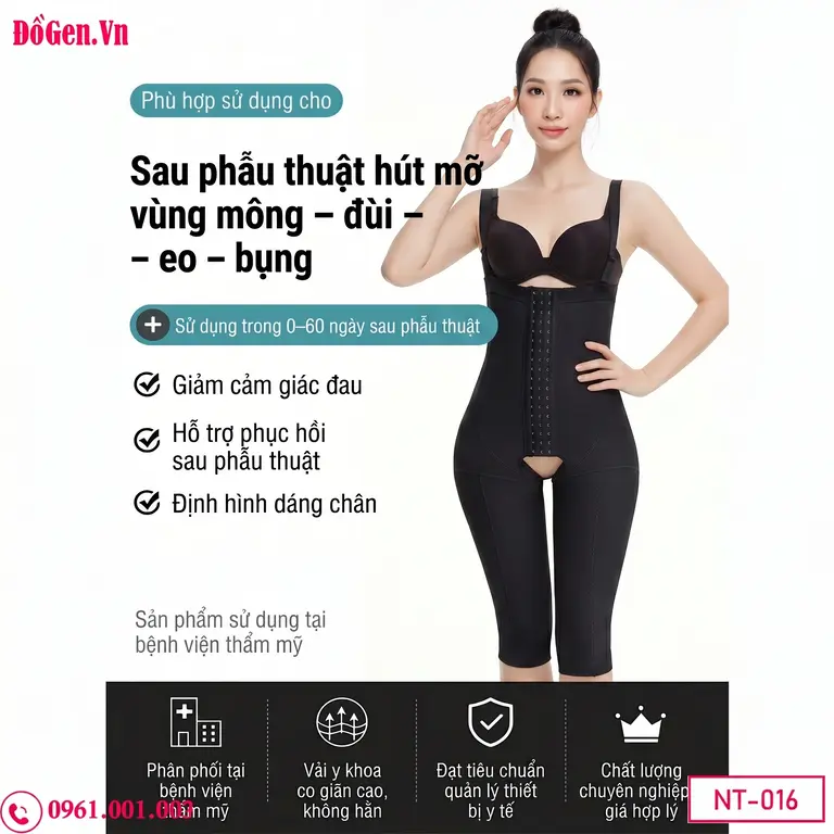 Gen định hình bụng đùi sau hút mỡ giúp giảm lỏng lẻo da