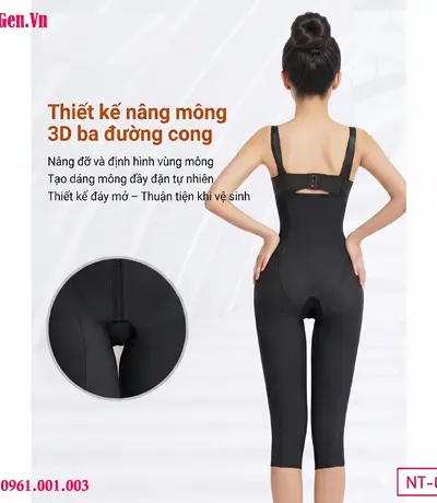 Quần gen định hình cao cấp sau nâng mông hỗ trợ giữ dáng tự nhiên