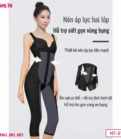 Gen nịt bụng đùi sau cấy mỡ tự thân giúp ôm sát và bảo vệ vùng mổ