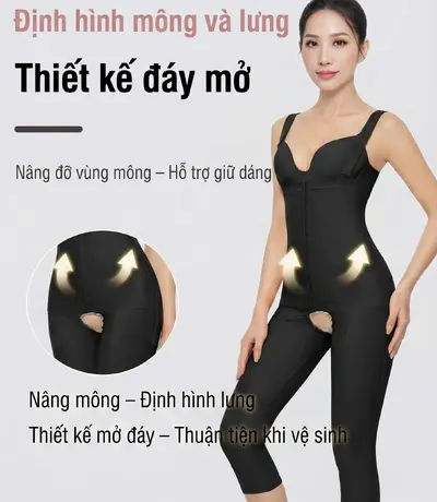 Quần gen sau nâng mông giúp giữ form mông căng tròn