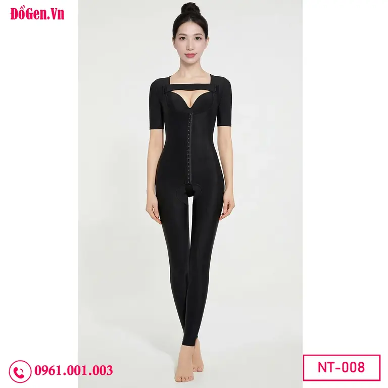 Áo gen post surgery compression garment sau hút mỡ body contour.