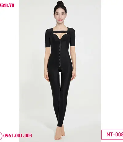 Áo gen post surgery compression garment sau hút mỡ body contour.