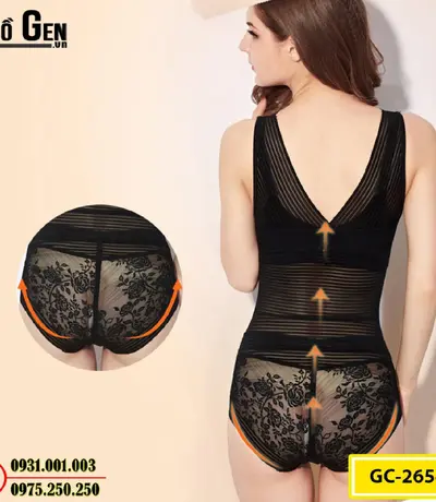 Bộ Đồ Lót Định Hình Bikini Liền Thân Thu Gọn Vòng Eo (Cod: GC-2654)