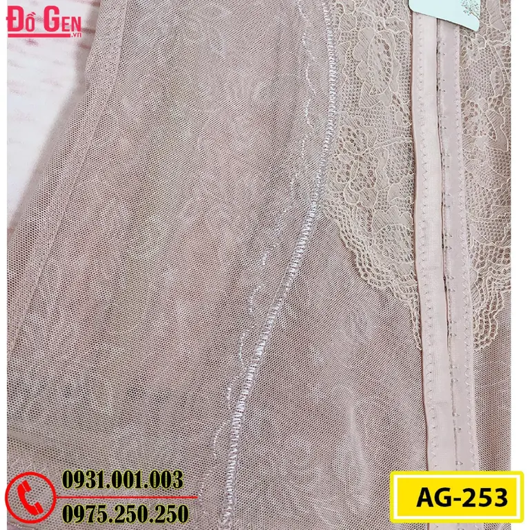 Áo Lót Gen Định Hình - Gen Nịt Bụng Nâng Ngực Thu Gọn Vòng Eo (Cod: AG-253)