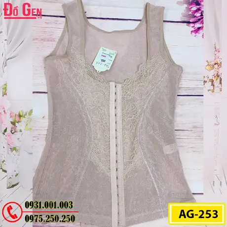 Áo Lót Định Hình - Áo Gen Định Hình Nâng Ngực Thu Gọn Vòng Eo (Cod: AG-251)