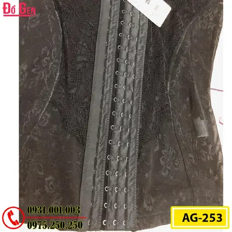 Áo Lót Gen Định Hình - Gen Nịt Bụng Nâng Ngực Thu Gọn Vòng Eo (Cod: AG-253)