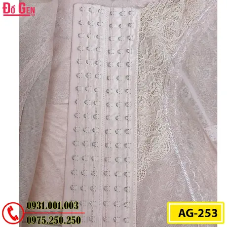 Áo Lót Gen Định Hình - Gen Nịt Bụng Nâng Ngực Thu Gọn Vòng Eo (Cod: AG-253)