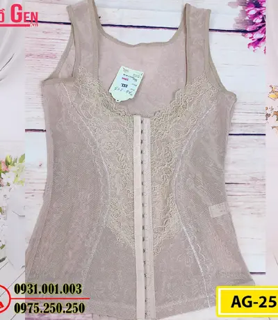 Áo Lót Định Hình - Áo Gen Định Hình Nâng Ngực Thu Gọn Vòng Eo (Cod: AG-251)