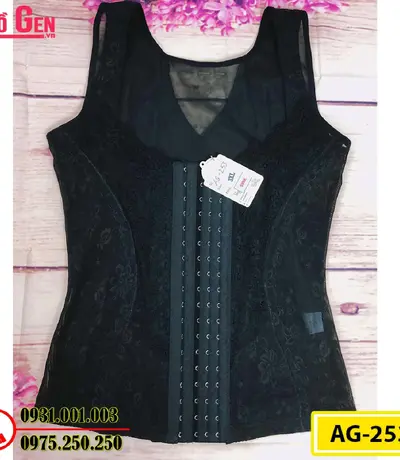 Áo Lót Gen Định Hình - Gen Nịt Bụng Nâng Ngực Thu Gọn Vòng Eo (Cod: AG-253)