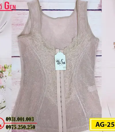 Áo Lót Định Hình - Áo Gen Định Hình Nâng Ngực Thu Gọn Vòng Eo (Cod: AG-251)