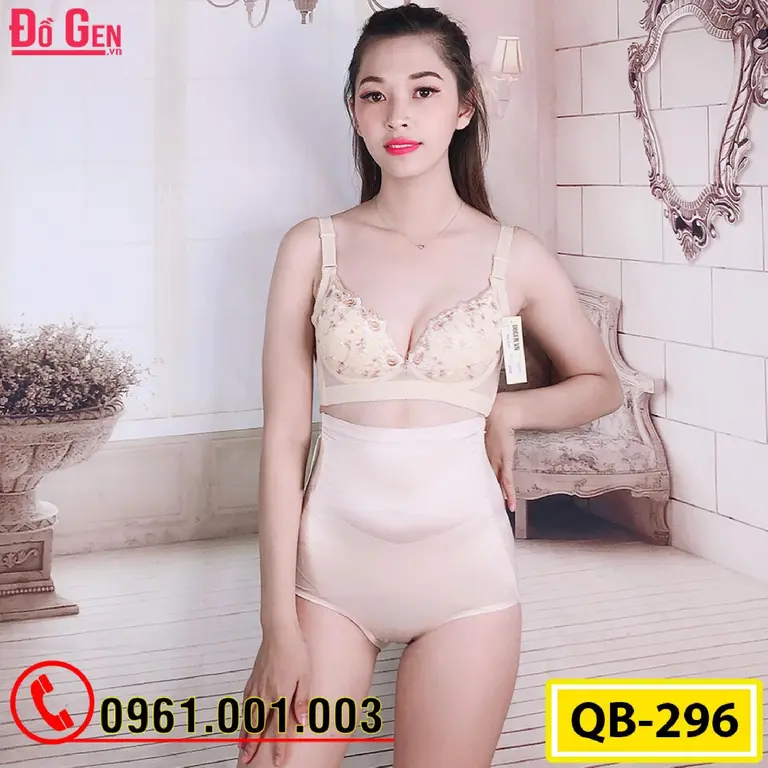 Quần Lót Gen Định Hình - Gen Nịt Bụng Dành Cho Phụ Nữ Sau Sinh (Cod: QB-296)