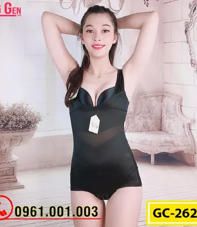 Bộ Đồ Lót Gen Định Hình - Gen Nịt Bụng Thu Gọn Vòng Eo (Cod: GC-2624)