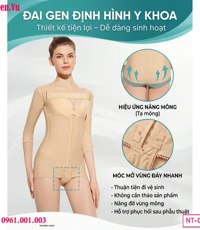 Body shaper sau hút mỡ bắp tay giúp săn chắc vùng tay