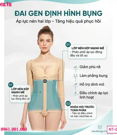 Quần gen sau lipo BBL giúp giữ form body chuẩn