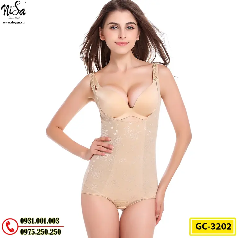 Quần Áo Gen Định Hình - Đồ Lót Định Hình Liền Thân Thu Nhỏ Bụng (Cod: GC-3202)