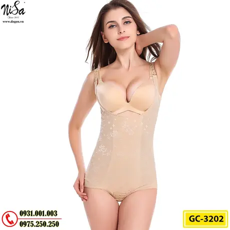 Quần Áo Gen Định Hình - Đồ Lót Định Hình Liền Thân Thu Nhỏ Bụng (Cod: GC-3202)