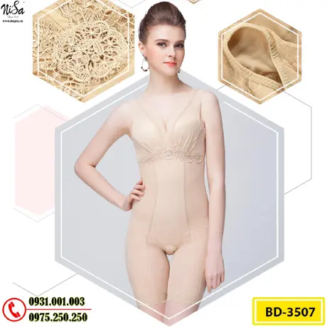 Bộ Đồ Gen Định Hình - Đồ Lót Định Hình Thu Gọn Vòng Eo (Cod: GC-3507)