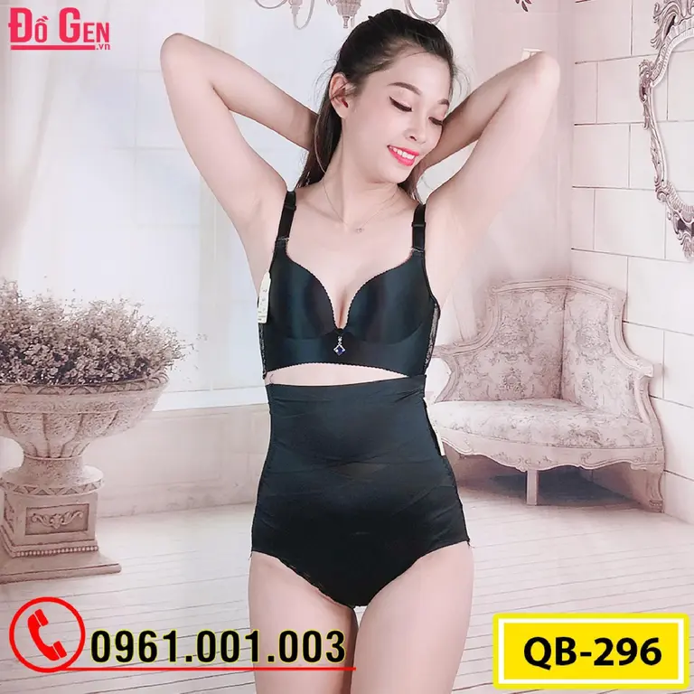 Gen Nịt Bụng - Quần Lót Gen Định Hình Nâng Mông Thu Nhỏ Eo (Cod: QB-296)