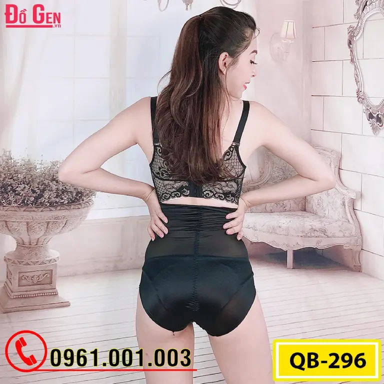 Gen Nịt Bụng - Quần Lót Gen Định Hình Nâng Mông Thu Nhỏ Eo (Cod: QB-296)