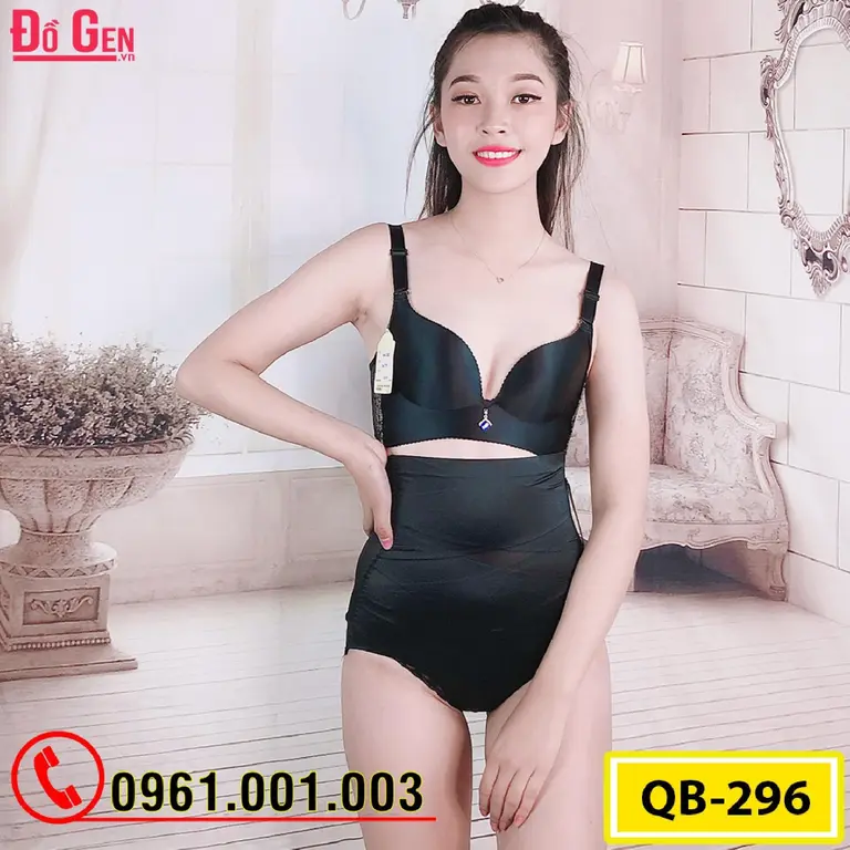 Gen Nịt Bụng - Quần Lót Gen Định Hình Nâng Mông Thu Nhỏ Eo (Cod: QB-296)