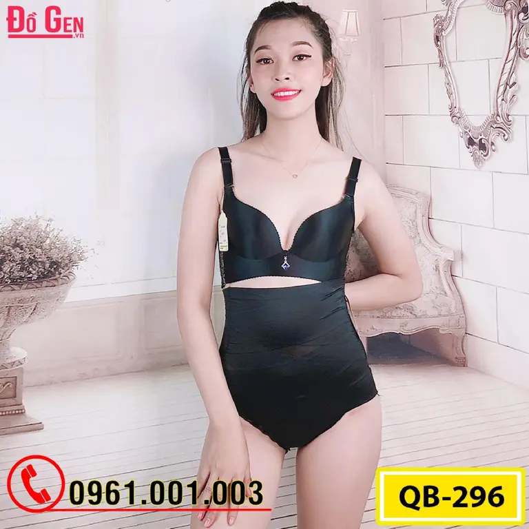 Gen Nịt Bụng - Quần Lót Gen Định Hình Nâng Mông Thu Nhỏ Eo (Cod: QB-296)